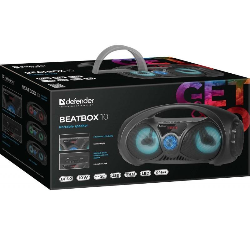 Defender Beatbox juoda (65010)