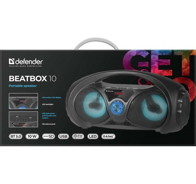 Defender Beatbox juoda (65010)