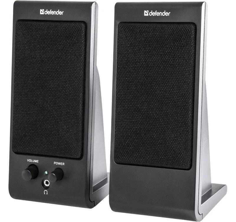 Kompiuterio kolonėlės DEFENDER 2.0 Speaker System 2x2W (RMS), juodas, SPK170BL
