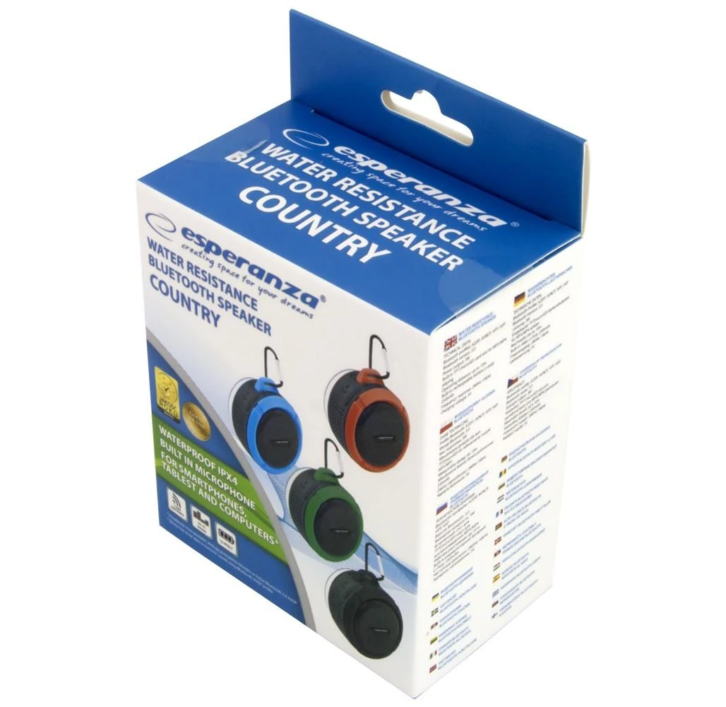 ESPERANZA EP125KR COUNTRY - Bluetooth kolonėlė