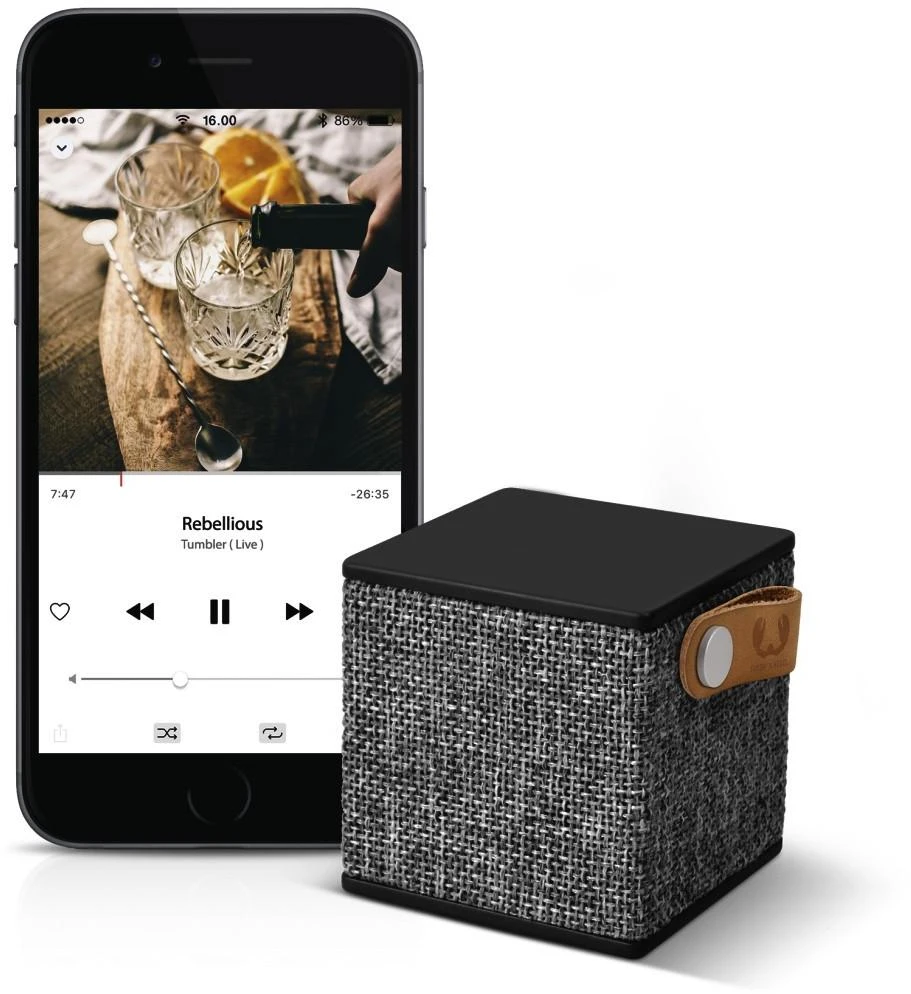 Fresh'n Rebel Bluetooth kolonėlė Rockbox Cube Fabriq Edition