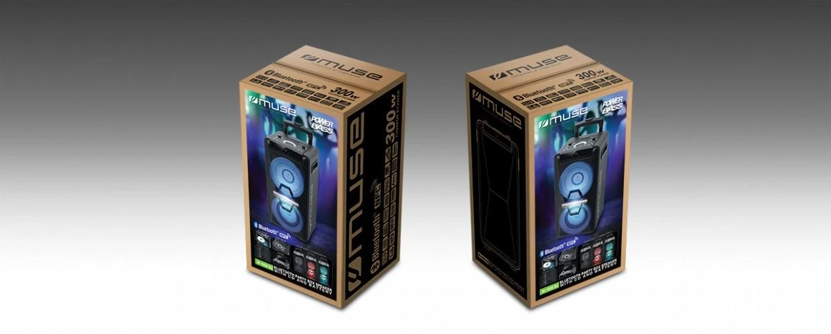 Muse M-1920DJ 300 W nešiojama kolonėlė