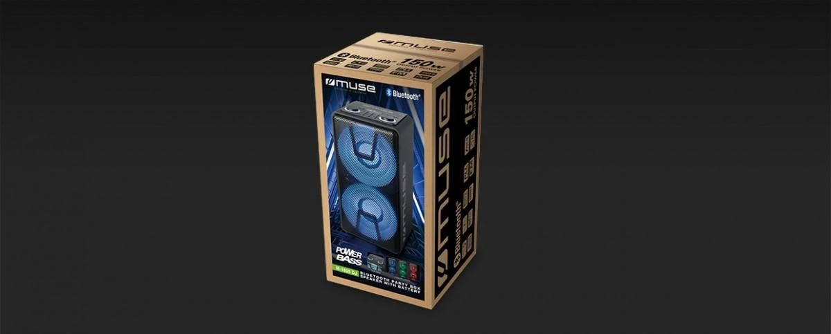 Nešiojama kolonėlė Muse Party Box M-1805 DJ