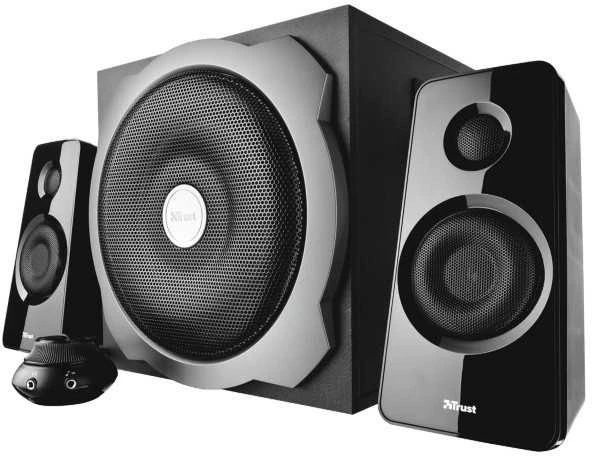 Kompiuterio kolonėlės Kolonėlės Trust Tytan 2.1 Subwoofer Juod