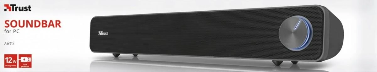 Kompiuterio kolonėlės „Trust Soundbar Arys“ kompiuterio garsiakalbiai