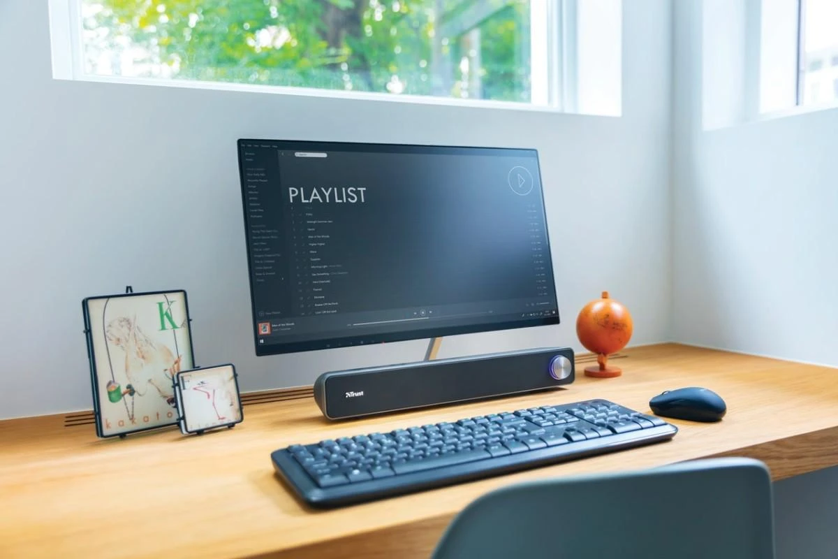 Kompiuterio kolonėlės „Trust Soundbar Arys“ kompiuterio garsiakalbiai