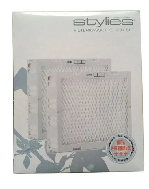 Drėkintuvas Stylies Filtro kasetė drėkintuvams (2 vnt), Baltas