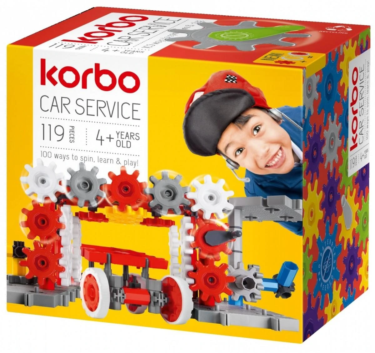 Korbo Pads Autoservisas 119 elementų
