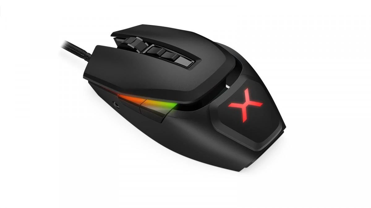 Krux Bot RGB su laidu modular pelė žaidimams