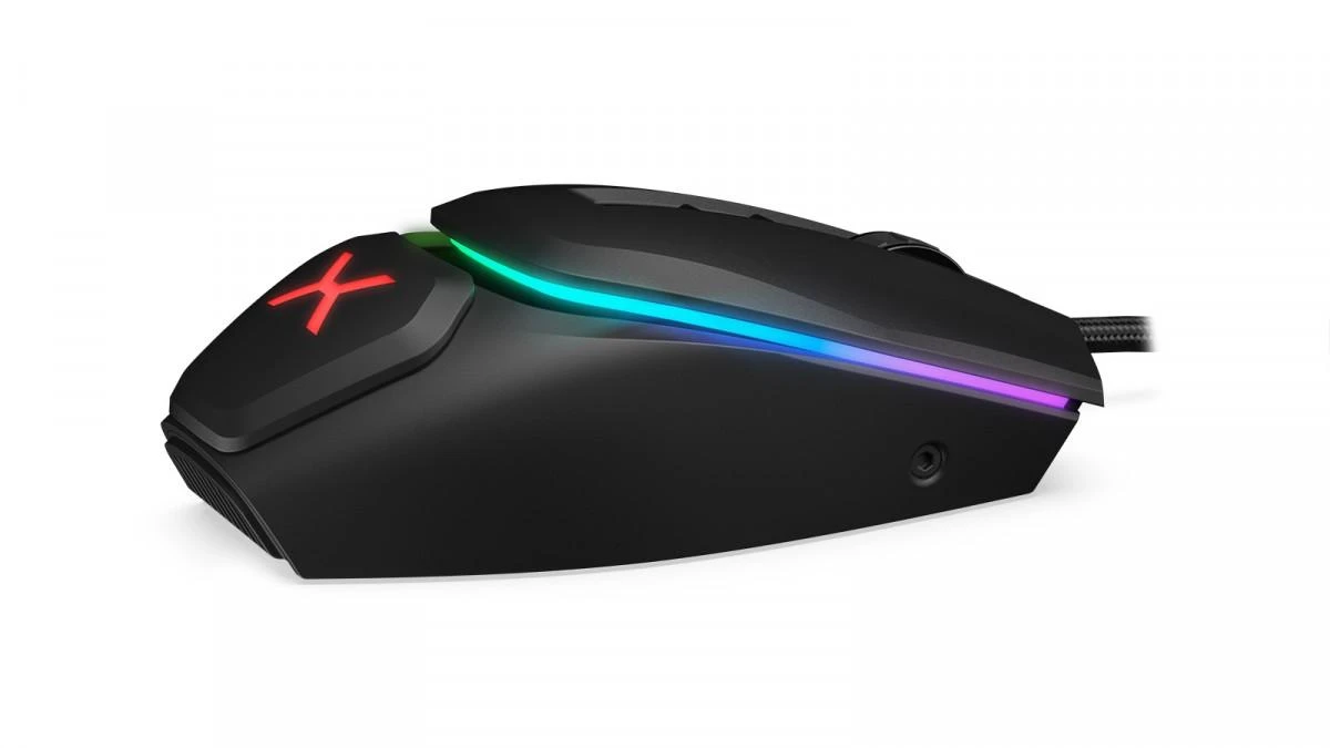 Krux Bot RGB su laidu modular pelė žaidimams