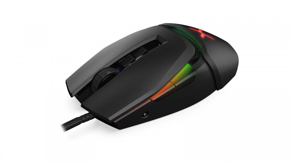 Krux Bot RGB su laidu modular pelė žaidimams