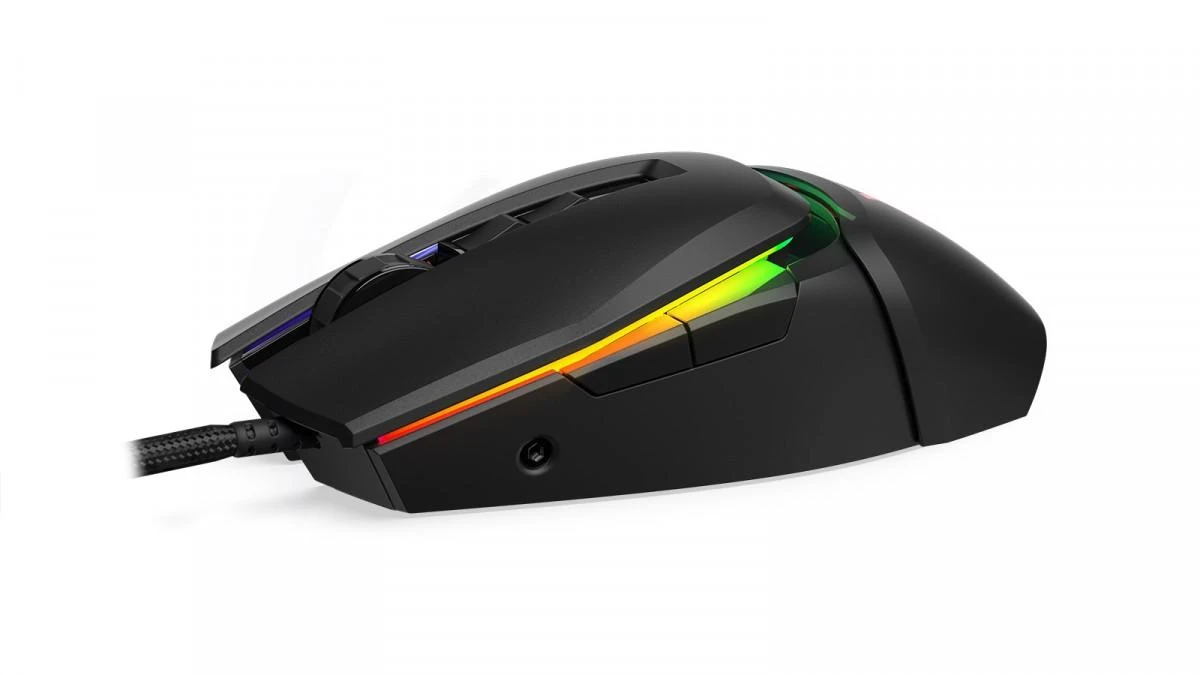 Krux Bot RGB su laidu modular pelė žaidimams
