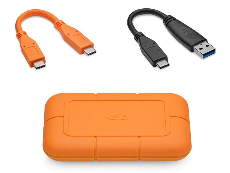 Kietasis diskas „LaCie“ tvirtas USB-C SSD 500 GB