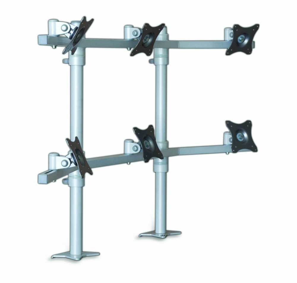 Laikiklis Edbak Edbak SV17 uchwyt / stojak do monitorów 68,6 cm (27'') Biurko Juodas