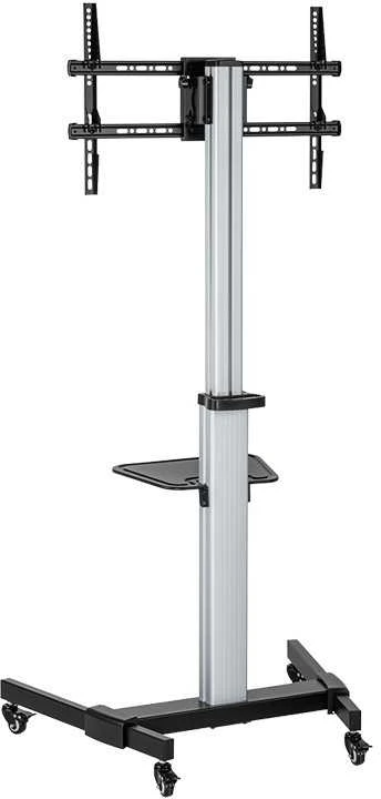 Laikiklis LOGILINK BP0163 TV Monitorius vežimėlis 37-86 colių aukštis reguliuojamas 50 kg max