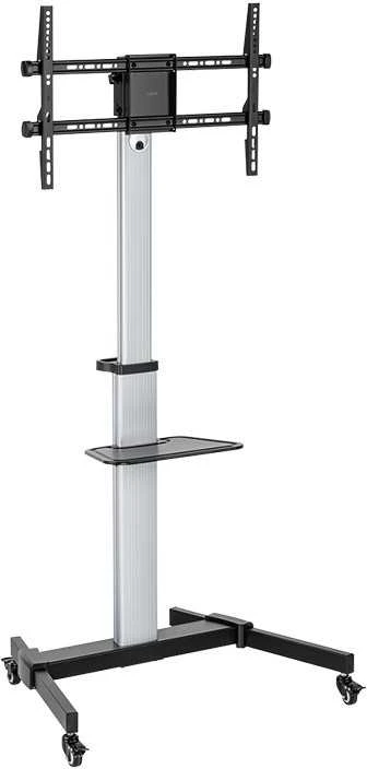 Laikiklis LOGILINK BP0163 TV Monitorius vežimėlis 37-86 colių aukštis reguliuojamas 50 kg max