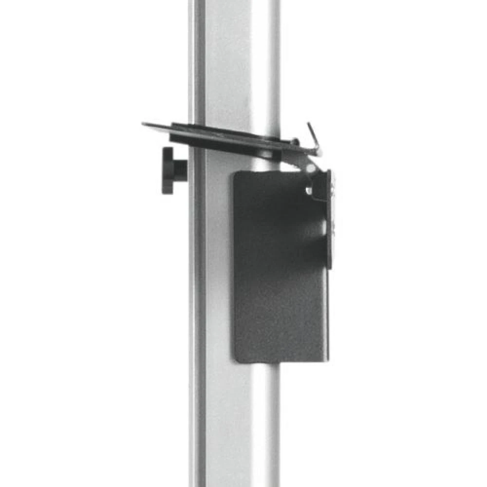 Laikiklis Techly ICA-TR32 grindų stovas plokštiesiems ekranams 177,8 cm (70") Grindų stovas su fiksuota plokštuma Juoda, Pilka
