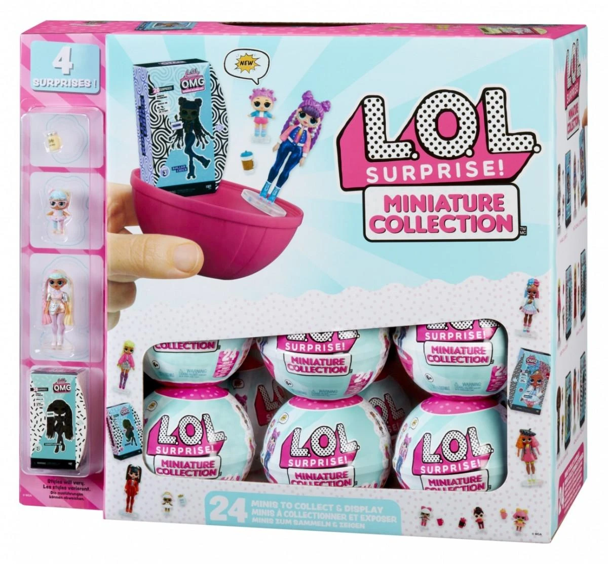 MGA Lėlė siurprizas L.O.L. Surprise mini (Ekspozicinė prekė)