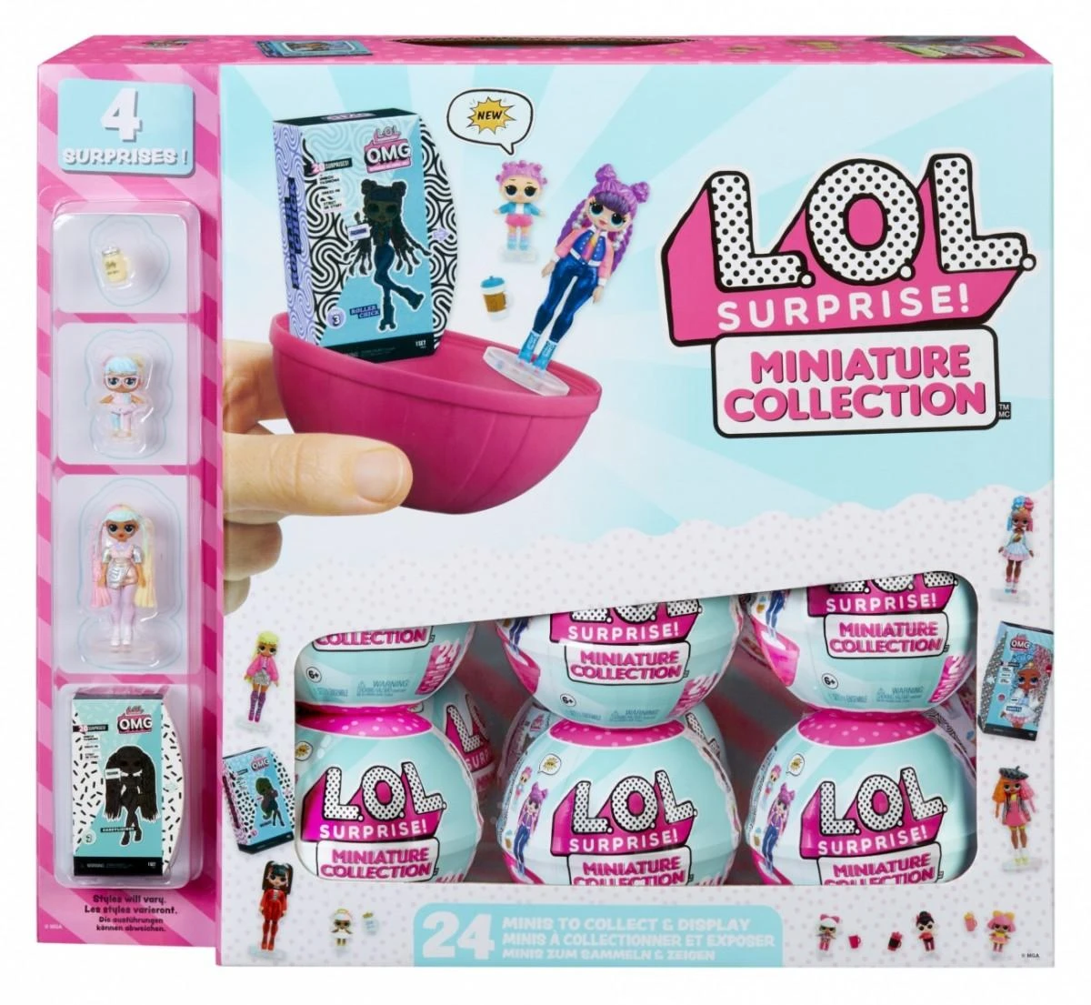 MGA Lėlė siurprizas L.O.L. Surprise mini (Ekspozicinė prekė)