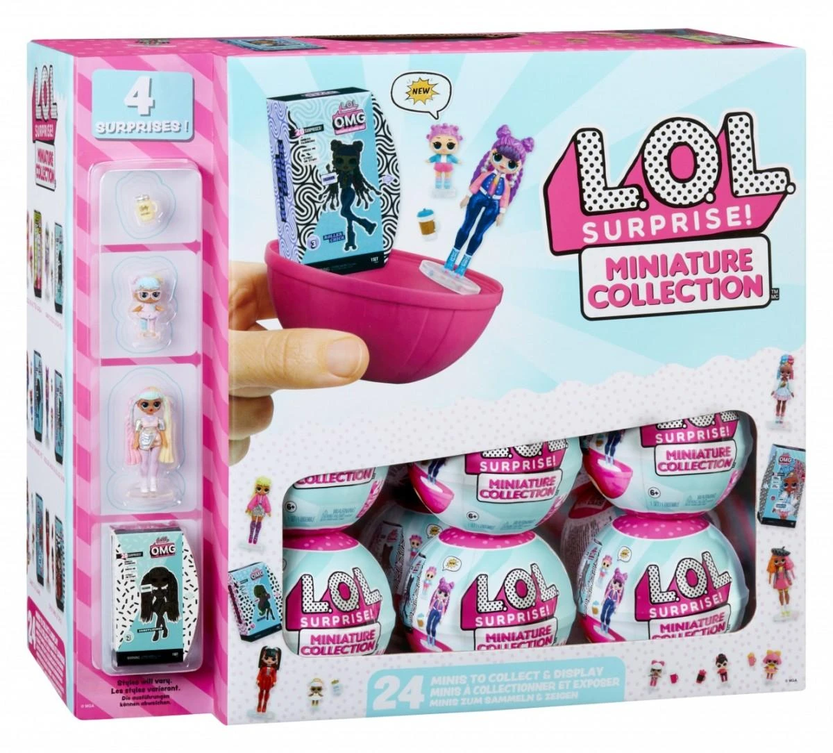 MGA Lėlė siurprizas L.O.L. Surprise mini (Ekspozicinė prekė)