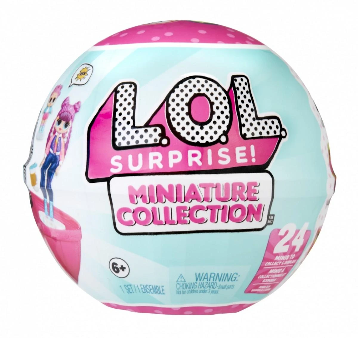 MGA Lėlė siurprizas L.O.L. Surprise mini (Ekspozicinė prekė)