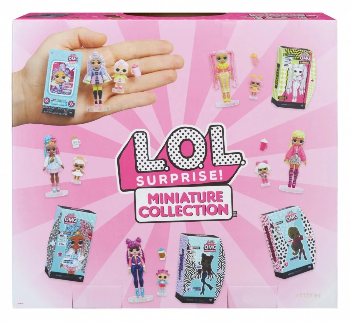 MGA Lėlė siurprizas L.O.L. Surprise mini (Ekspozicinė prekė)