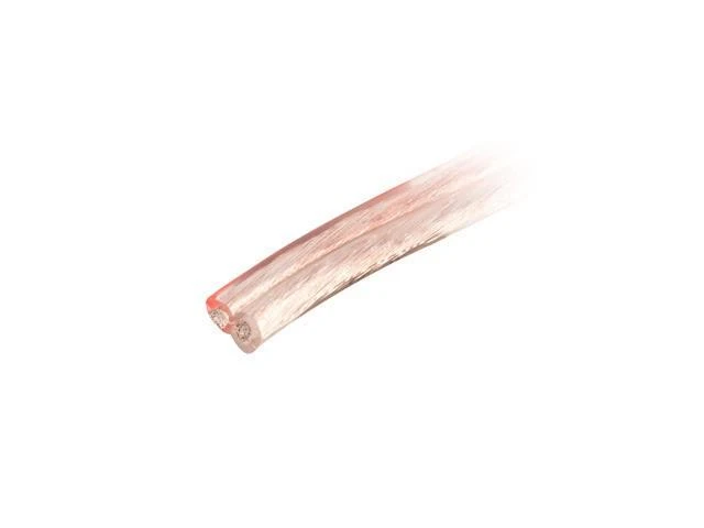 GARSIAKARBIŲ KABELAS 2X1.0MM2 100M SKAIDRUS LANBERG