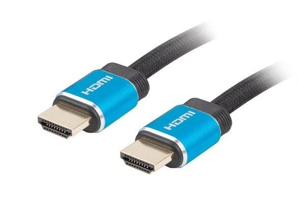 LANBERG CA-HDMI-20CU-0030-BL Lanberg kabelis HDMI M/M V2.0 3m Juodas Premium