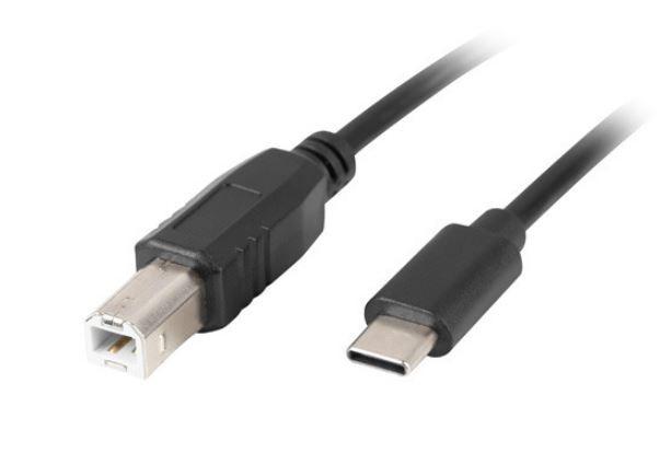 LANBERG laidai USB-C M ->USB-B M 2.0 3 m