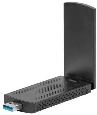 Lanberg belaidė kortelė jungiama ir tinklas WiFi USB 3.0 AX3000 2 vidinės antenos