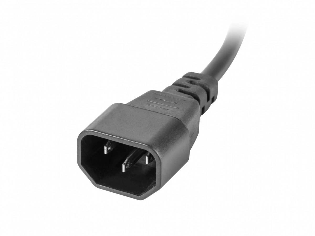 LANBERG PDU-10I-0200-IEC-BK PDU 1U 10A 10 lizdai IEC C13 2m Juodas