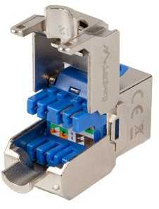 Lanberg Keystone modulis be įrankių RJ45 Cat.6A FTP