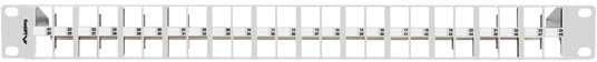 Lanberg Patch Panel Blank 48 Port 1U 19" FTP Keystone Modules Ball