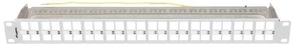Lanberg Patch Panel Blank 48 Port 1U 19" FTP Keystone Modules Ball