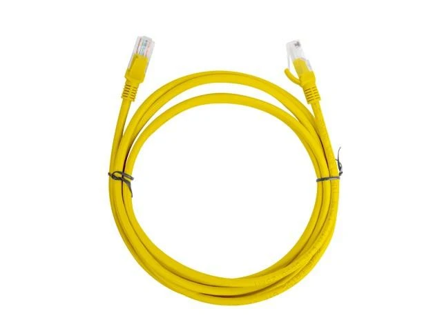 LANBERG PCU5-10CC-0200-Y Patchcord RJ45 kat. 5e UTP 2m geltona
