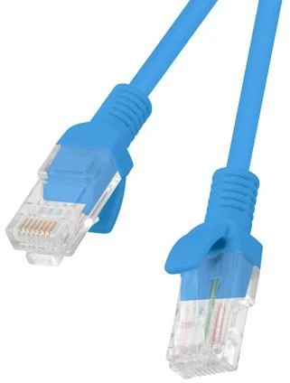 LANBERG PCU5-10CC-0200-B Patchcord RJ45 kat. 5e UTP 2m mėlyna