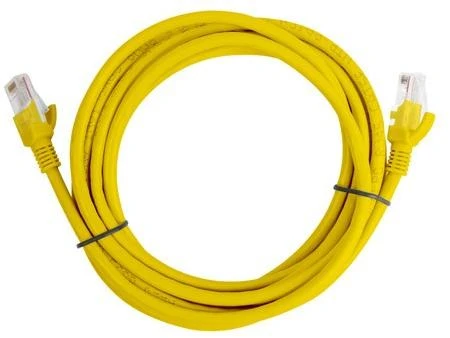 Lanberg Komutacinis laidas CAT5E UTP 3M geltonas