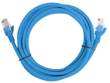 LANBERG PCU5-10CC-0300-B Patchcord RJ45 kat. 5e UTP 3m mėlyna