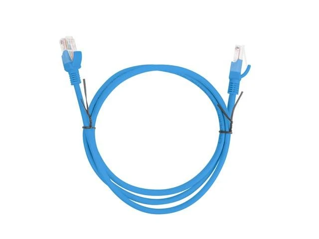LANBERG PCU6-10CC-0100-B Patchcord RJ45 cat. 6 UTP 1 m mėlynas
