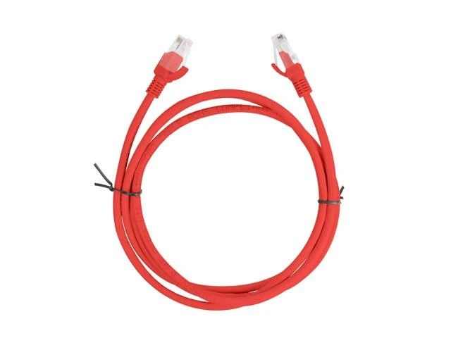 LANBERG PCU6-10CC-0150-R Patchcord RJ45 kat. 6 UTP 1,5 m raudona