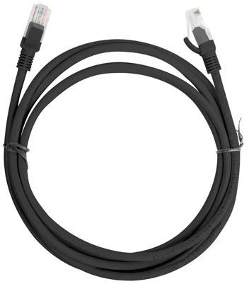 LANBERG PCU6-10CC-0200-BK patchcord RJ45 kat. 6 UTP 2m juodas