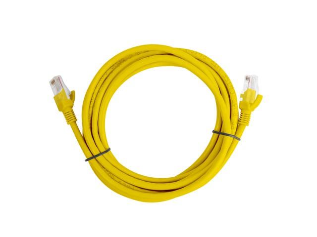 LANBERG PCU6-10CC-0300-Y Patchcord RJ45 kat. 6 UTP 3m geltona