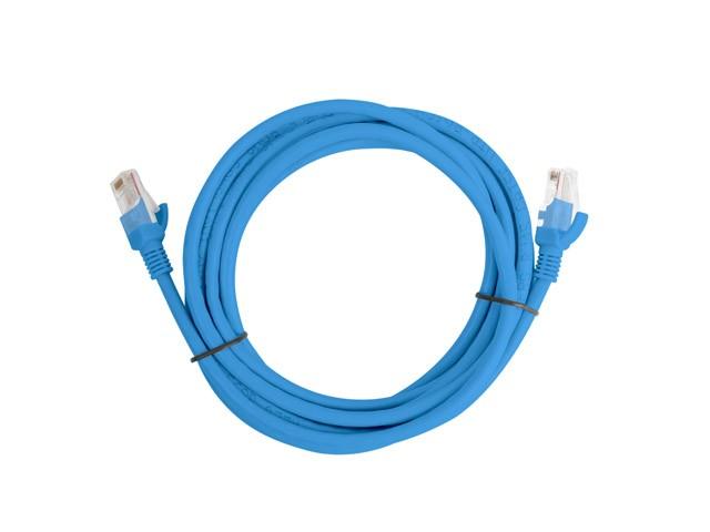 LANBERG PCU6-10CC-0300-B Patchcord RJ45 kat. 6 UTP 3m mėlyna
