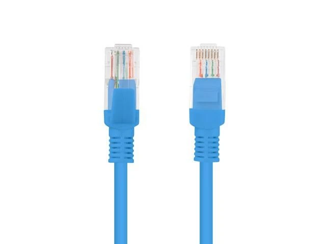 LANBERG PCU6-10CC-0500-B Patchcord RJ45 kat. 6 UTP 5m mėlyna