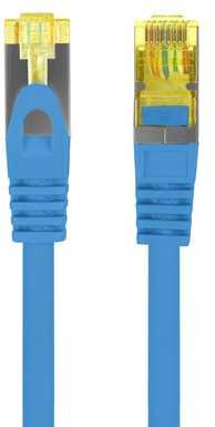 PATCHCORD KAT.6A S/FTP LSZH CU 5M Mėlynas FLUKE PASSED LANBERG