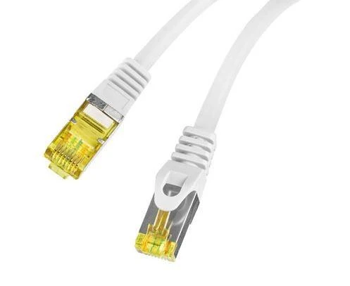 LANBERG patchcord cat.6A S/FTP LSZH CU 3m pilkas