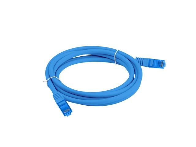 LANBERG patchcord cat.6A FTP LSZH CCA 10m mėlynas