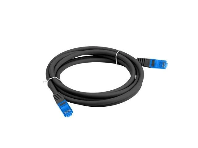 LANBERG patchcord kat.6A FTP LSZH CCA 10m juodas