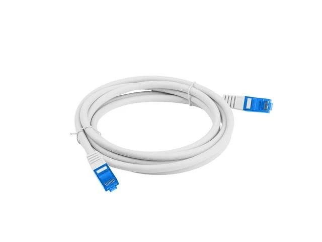 LANBERG patchcord kat.6A FTP LSZH CCA 15m pilkas