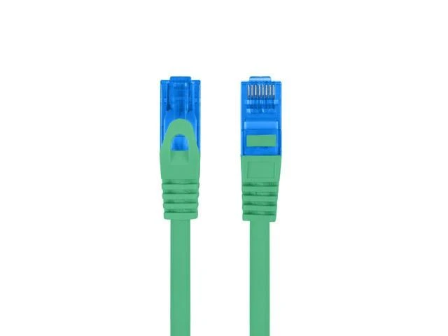 LANBERG patchcord kat.6A FTP LSZH CCA 20m žalias